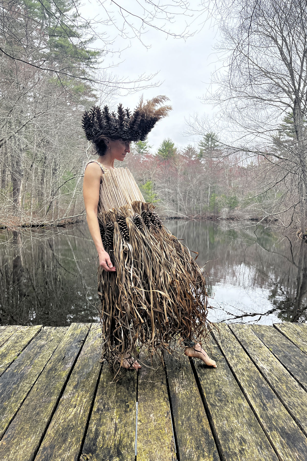 wrappen-in-nature-image-opener Wrapped in Nature - wearable art fashions by Sara Seelenbrandt in Rhode Island