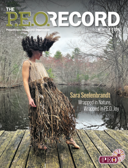 PEO International Magazine Winter edition 2026 - Featuring Sara Seelenbrandt, Wrapped in Nature