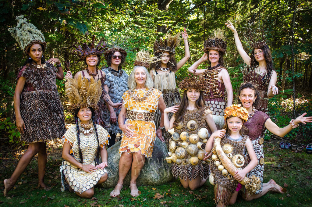 Wrapped in Nature models from 10-5-2025 show at the Spiral